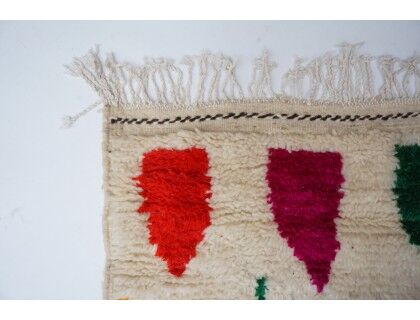 Colorful Berber carpet 159x150cm