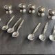 Set de 6 coquetiers et cuillères Guy Degrenne