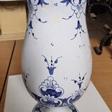 Handmade Old Rouen vase