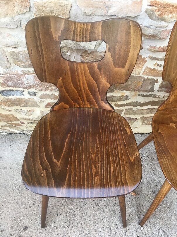 Set of two Baumann chairs
