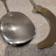 Silver ice cream serving set 800 boar renaissance griffin
