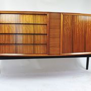Mid-Century tambour and 4 drawer Afromosia sideboard, 1960s