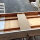 Ensemble table de ferme  blanche et quatre chaises