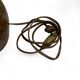 Pyrite sandstone ball lamp base, La borne Tiffoche Deblander style