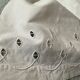Drap ancien lin/ coton haut de drap ajouré