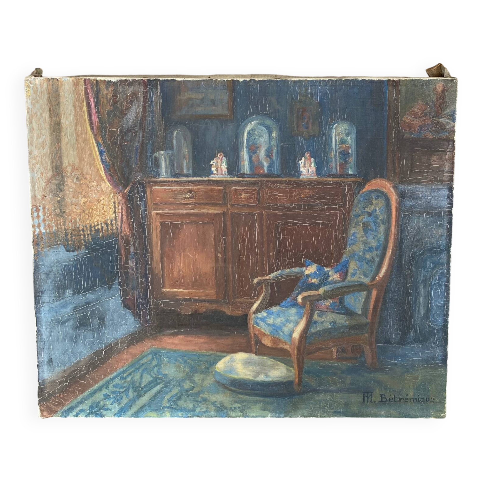 Interior bedroom painting