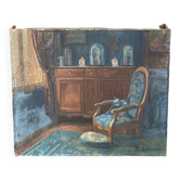 Interior bedroom painting