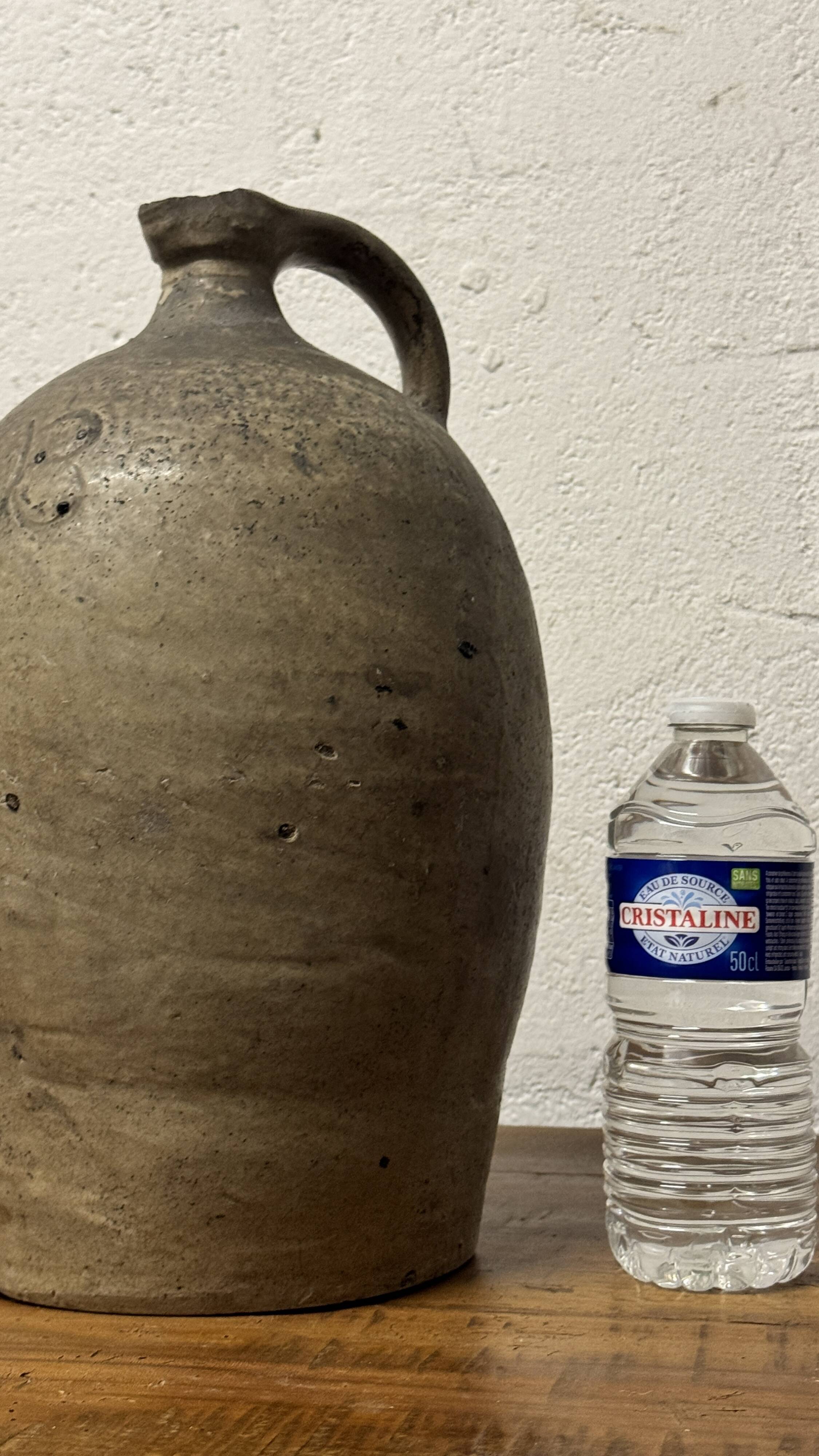 Antique vintage oil jar