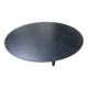 Black round table Tobi-Ishi B&B Italia design Edward Barber + Jay Osgerby