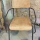 Lot de 6 chaises bois et fer