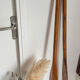 Pair of solid wood paddles