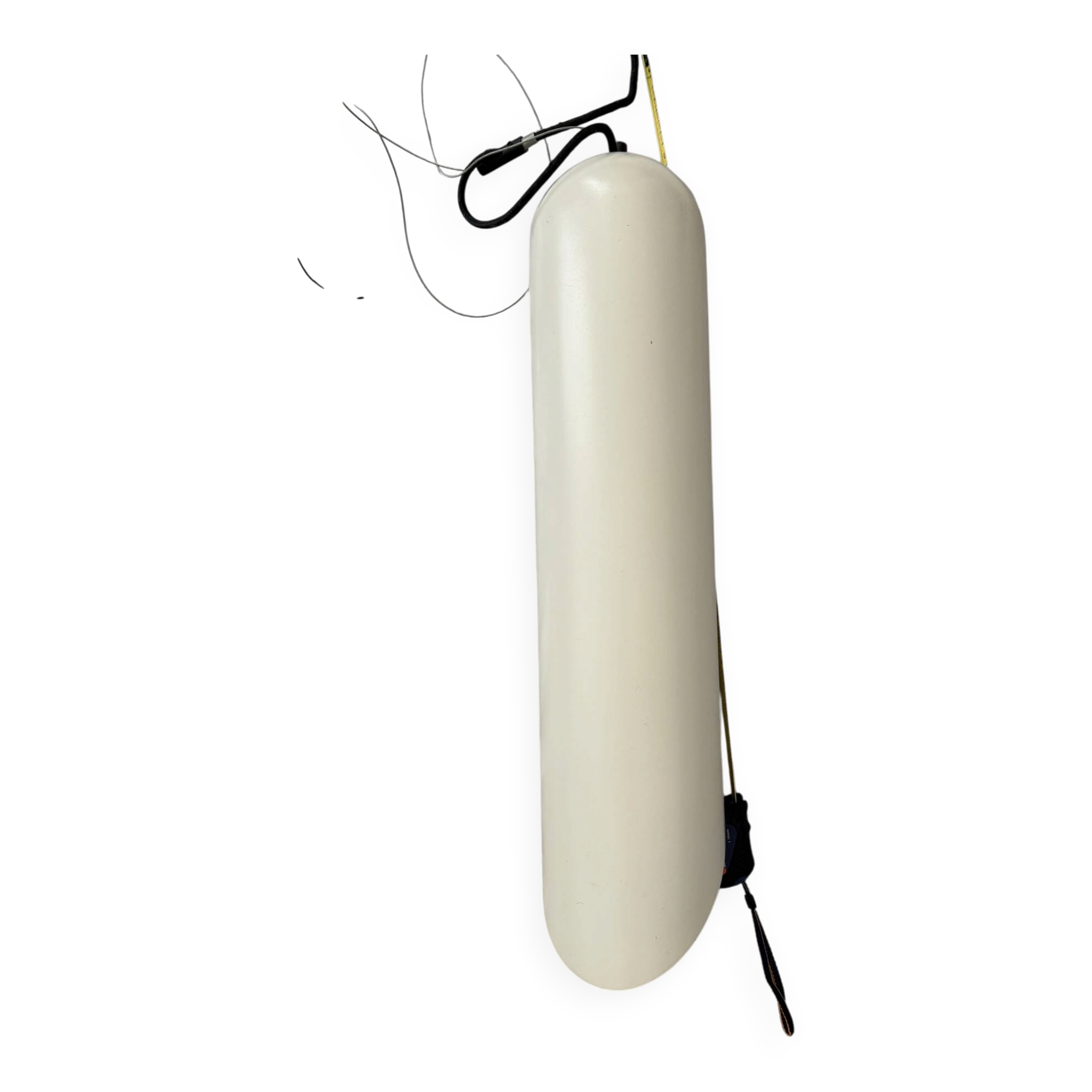 Suspension design white – metallic purple interior – Scandinavian style