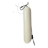 Suspension design white – metallic purple interior – Scandinavian style