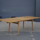Table à manger extensible en chêne Hans J. Wegner, modèle AT 310, par Andreas Tuck, 196