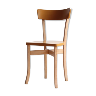 Chaise bistrot vintage en bois revisitée