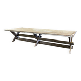 Workshop table in fir - carpenter's work from the 1970s-80s