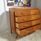 Vintage dresser from the 50s feet compass