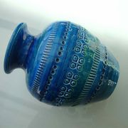 Vase Aldo Londi Rimini blu