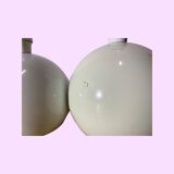 Set of 2 retro danish table lights | danalux danish vintage deisgn | late mid century designer light