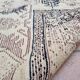 Vintage Berber rug, pure wool, hand-woven 254 x 154 cm