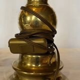 Pieds de lampe bougeoirs bronze  doré  ancien