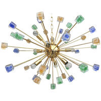 Murano glass sputnik chandelier