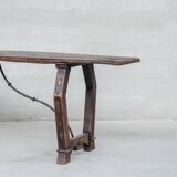 Antique Spanish Double Sided Console Table