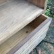 Antique furniture - solid oak shelf
