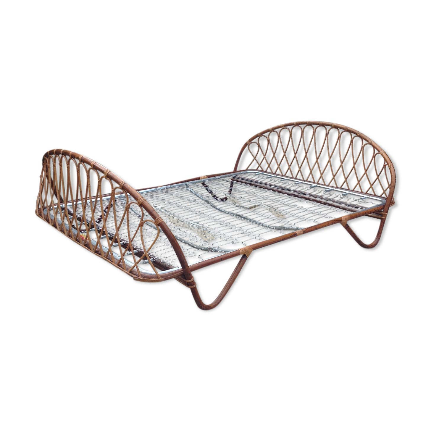 Rattan bed basket 2 places