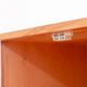 Mid-century bedside table by UP Závody, walnut nightstand with storage