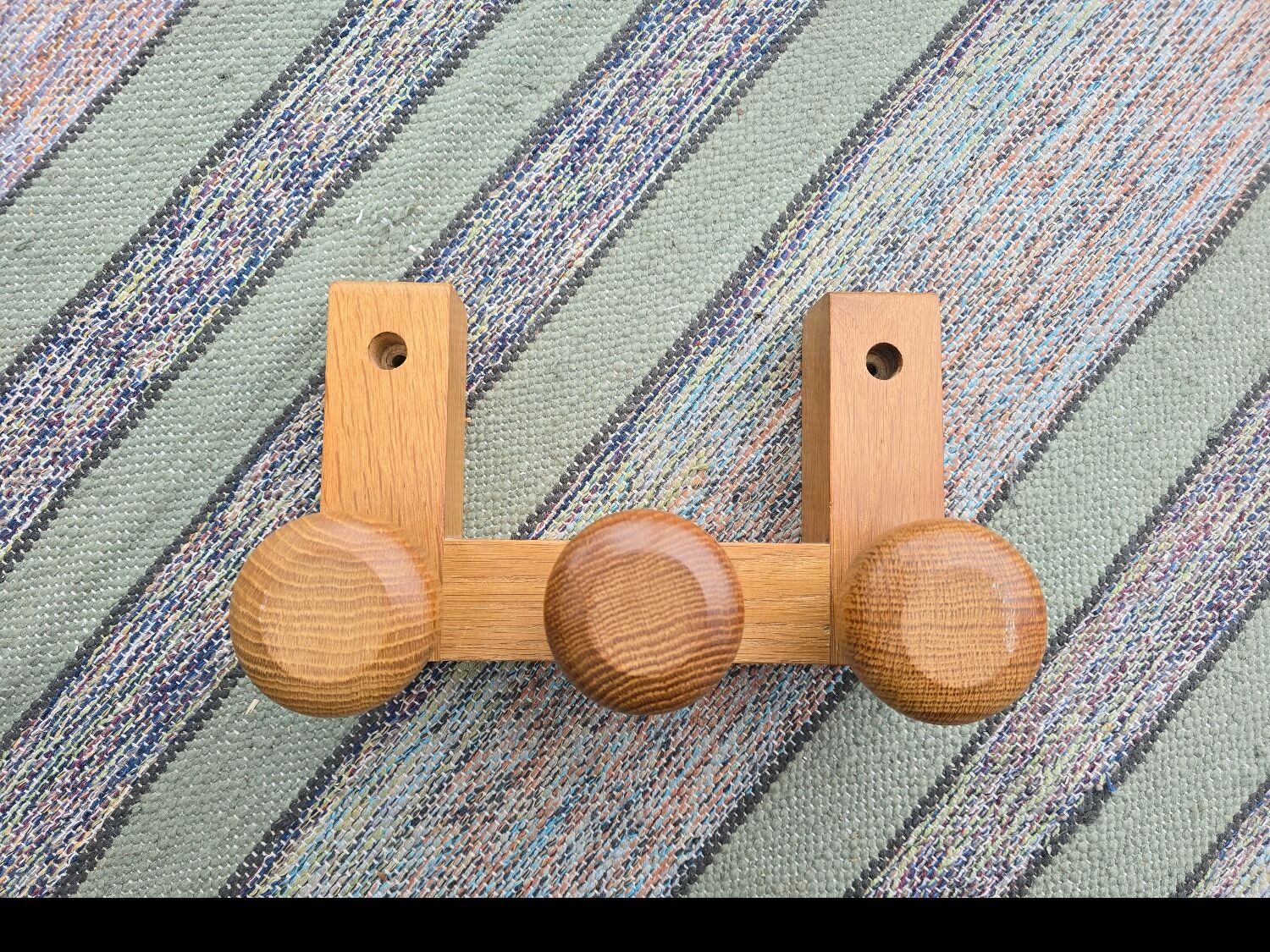 Coat rack with 3 hooks by Guillerme and Chambron