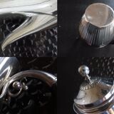 Georg Jensen - Johan Rohde - Three-piece silver coffee service 'Pattern Cosmos Pattern'
