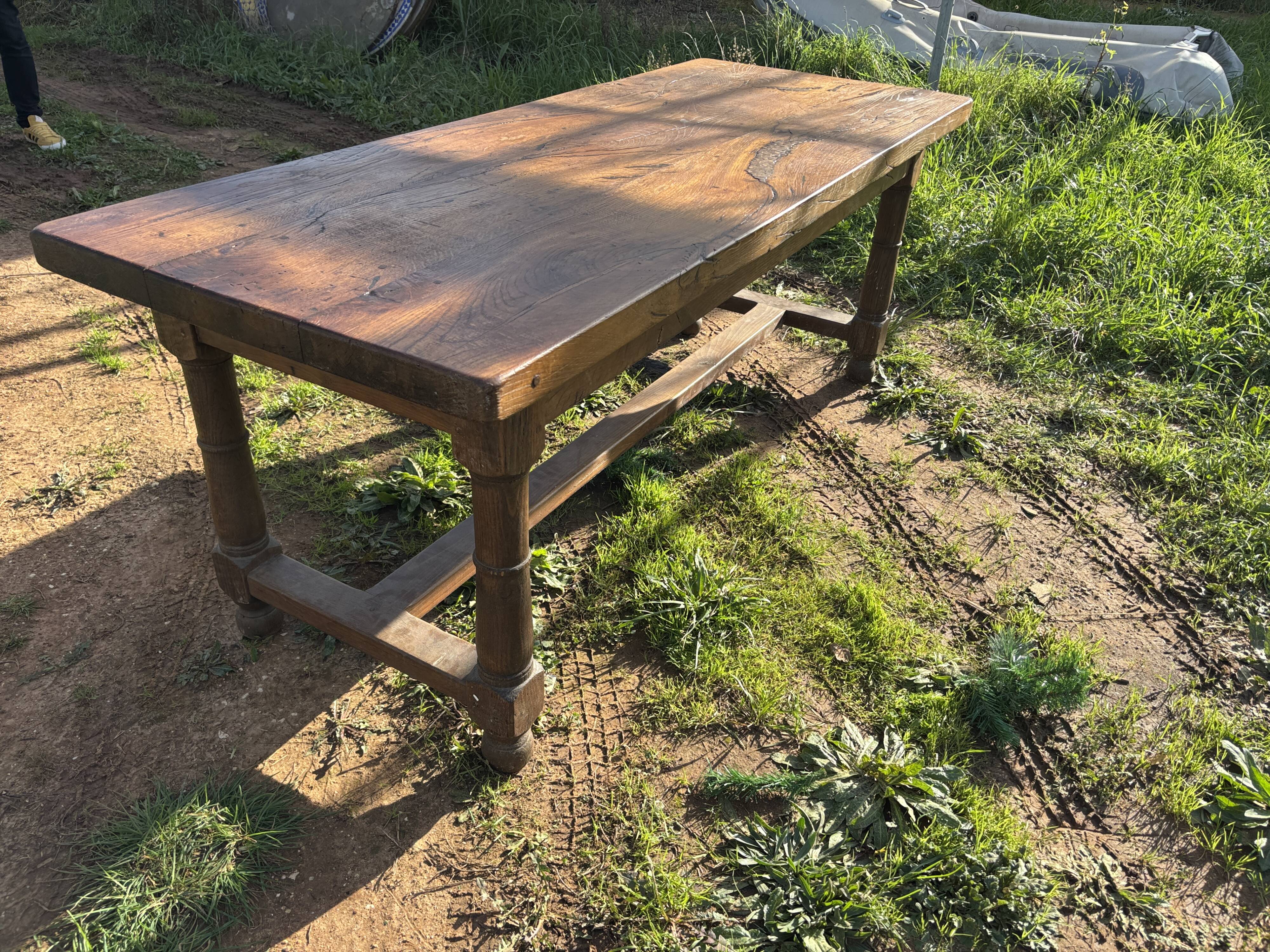 Old farmhouse table