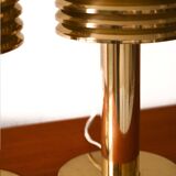 Pair of model B142 brass table lamps by Hans-Agne Jakobsson