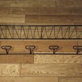 Vintage scoubidou coat rack