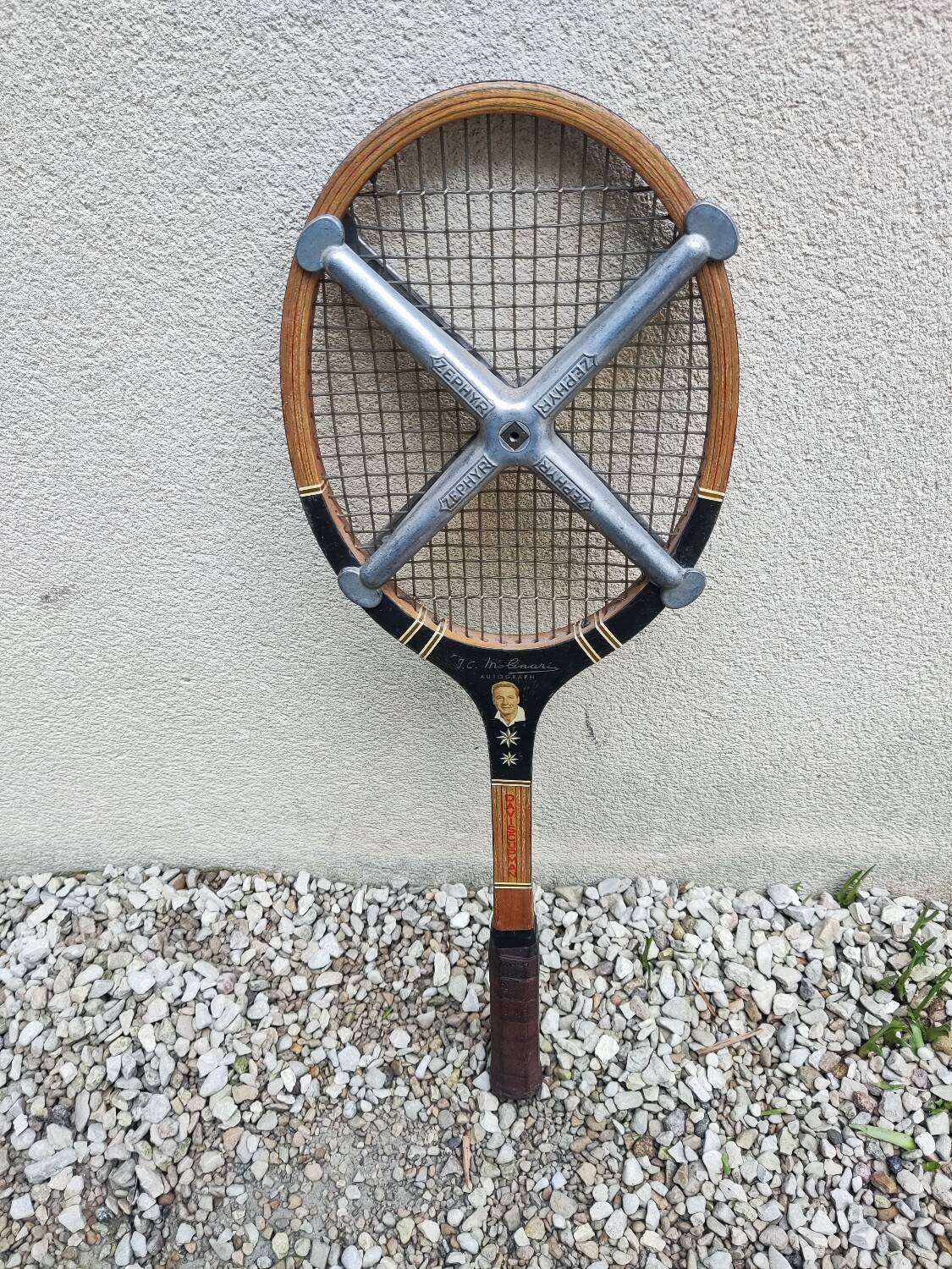 Raquette de tennis vintage