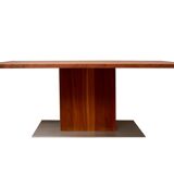 2000s design table in cherrywood