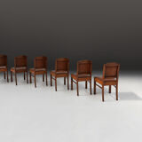 Six Art Deco dining chairs by De Coene Ca.1930