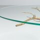 Salvino Marsura tree shaped brutalist coffee table Italy 1970