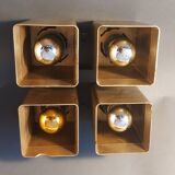 Raak 4-light pendant light, Viervoud model, Holland 1970.
