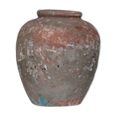 Antique Italian Patinated Ceramic Vase