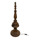 Large wooden lamp base