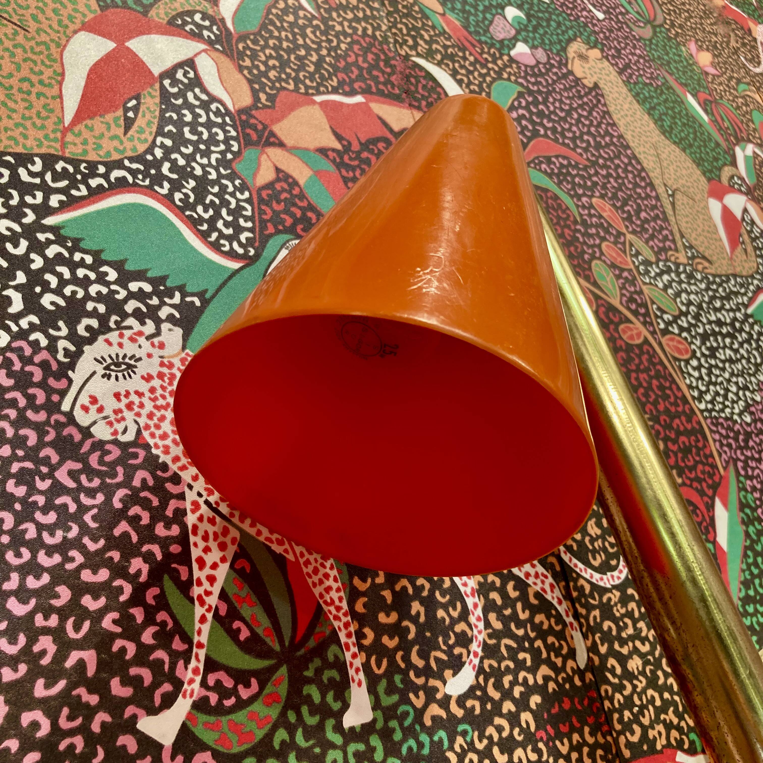 American floor lamp design 1950.