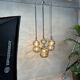 Vintage cascade pendant lamp – Oberglas Austria