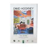 David HOCKNEY (1937) Original Vintage Poster Palais des Beaux Arts, Brussels, 1992
