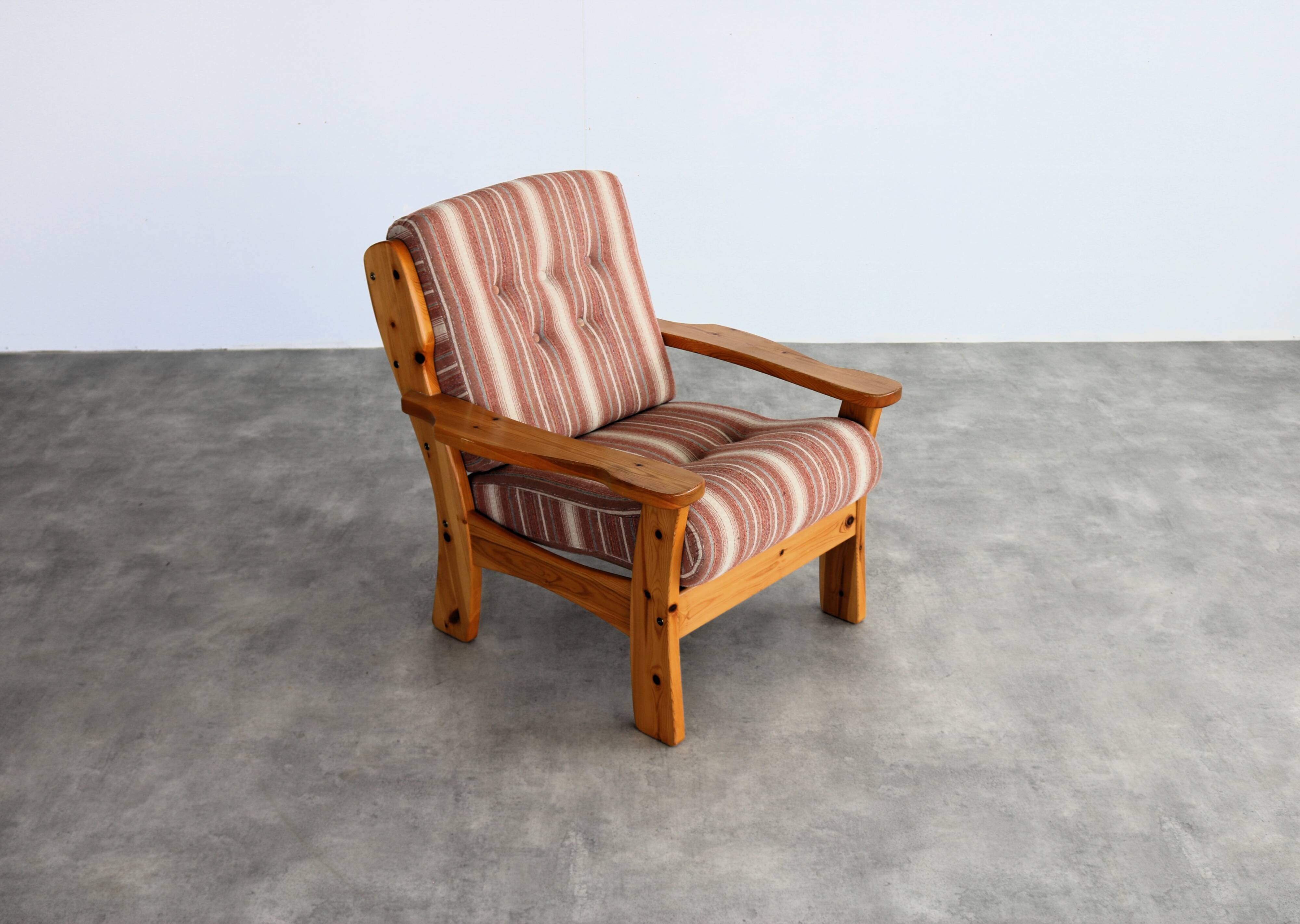 vintage armchair | 60s | pine | Swedish