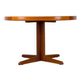 Table de Salle à Manger Ronde en Teck par HW Klein pour Bramin, Danemark, 1960s