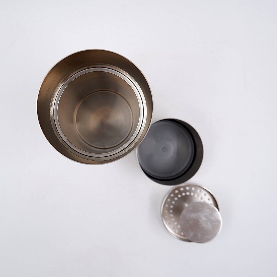 Arne Jacobsen's Cylinda cocktail shaker, 1960s
