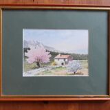 Watercolor landscape