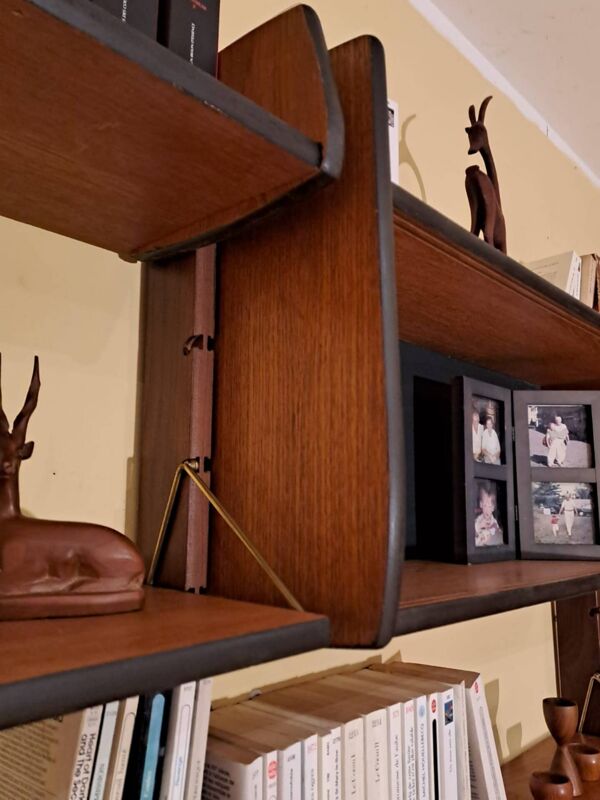 Meuble de rangement en teck Ergo de Luxe, Vintage Scandinave 1960s